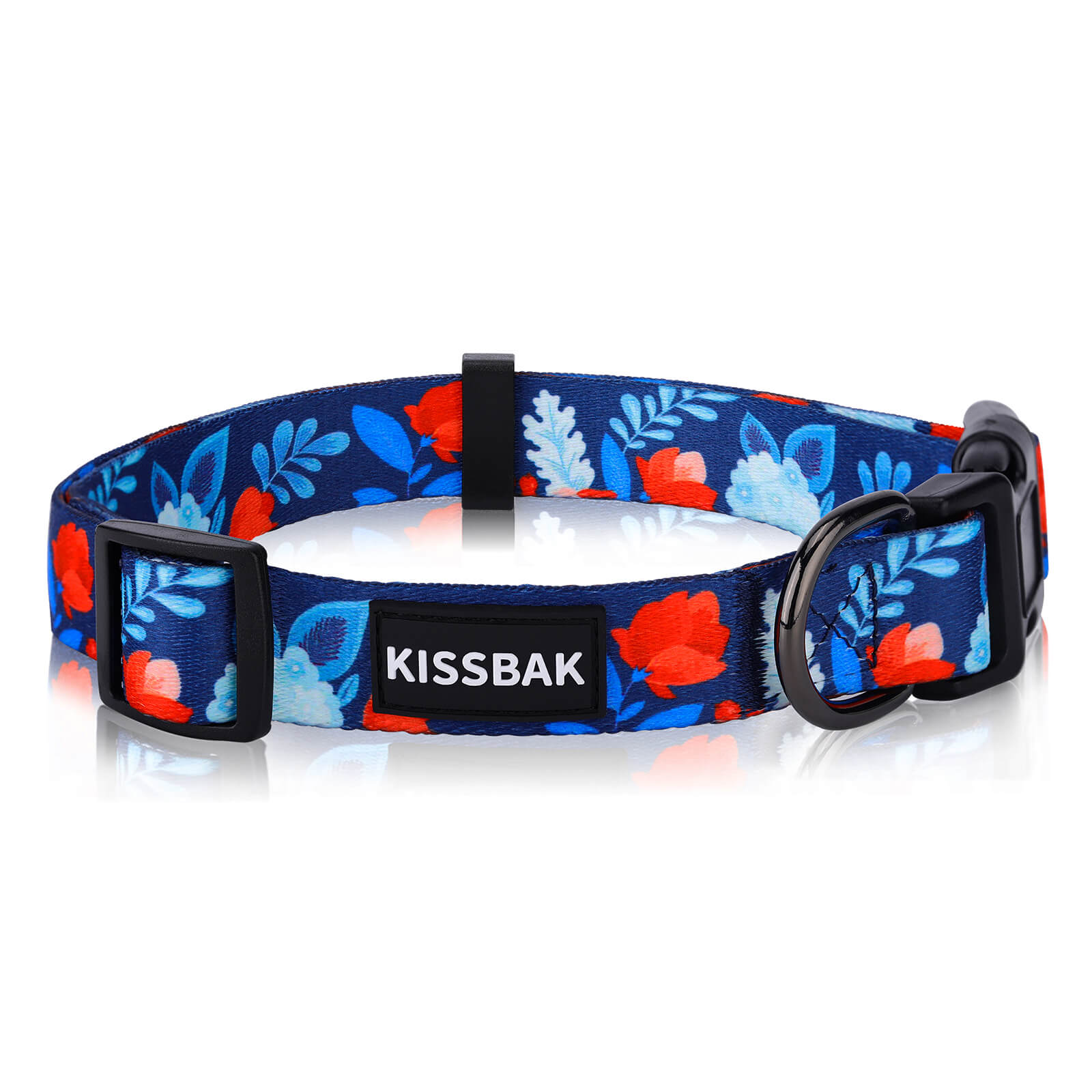 KISSBAK Dog Collar for Small-Medium-Large Dogs - Special Design Cute Girl  Dog Pet Collar Soft Adjustable Fancy Floral Girl Puppy Dog Collars Vivid 
